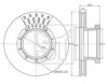 ST-TEMPLIN 03.110.0823.460 Brake Disc